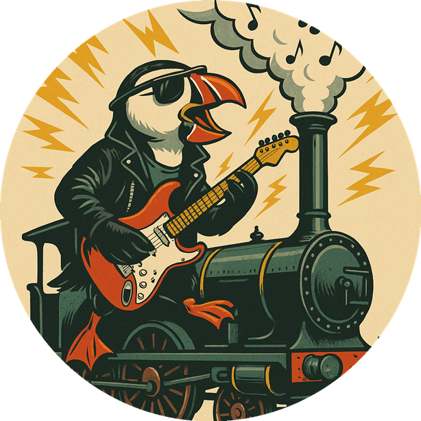 Puffin Billy Logo